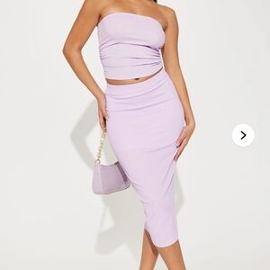 Fashion Nova skirt set